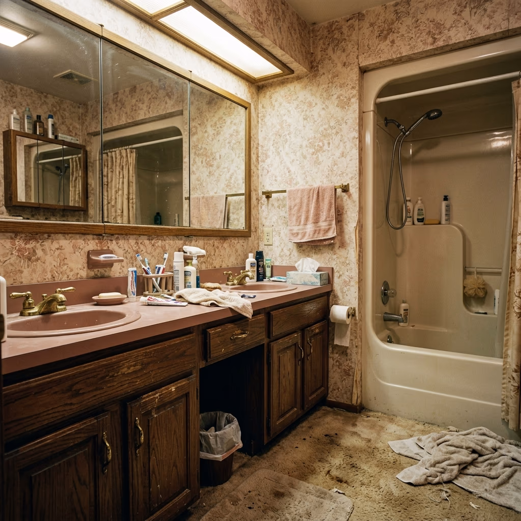 Master Bath Remodel - Before Remodel