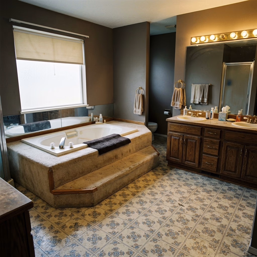 Primary Suite Transformation - Before Remodel